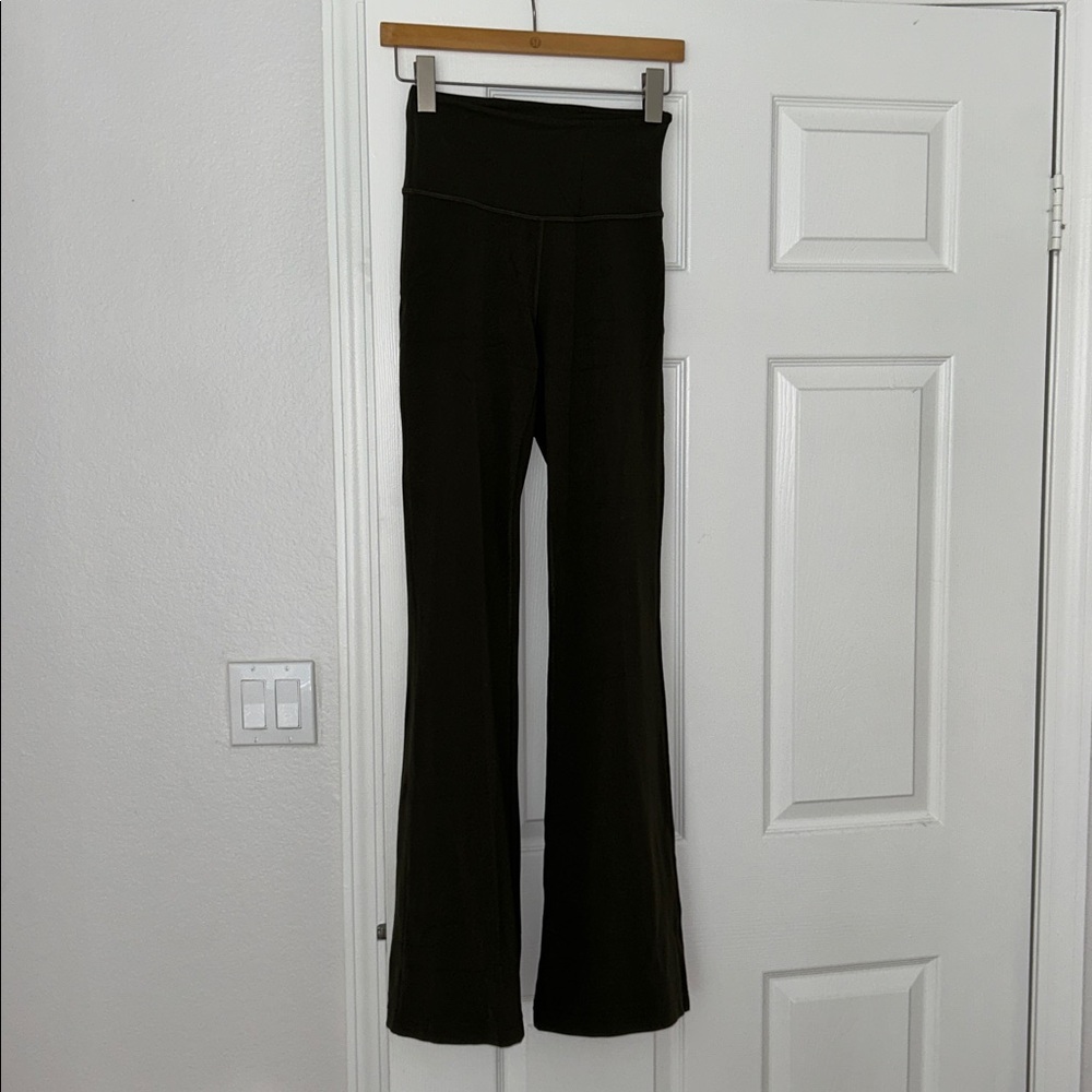 lululemon athletica Black Flare Leggings